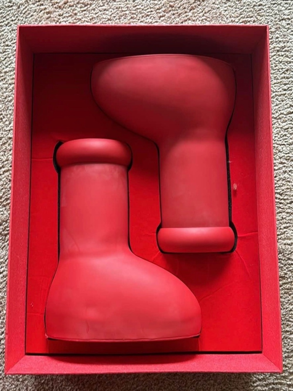 MSCHF Big Red Boots
